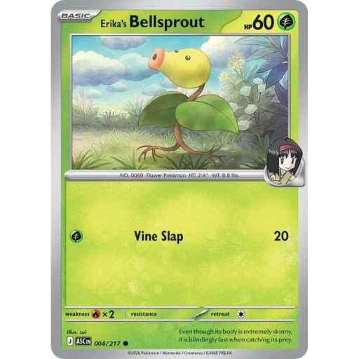 ME: Ascended Heroes - 004/217 - Erika's Bellsprout