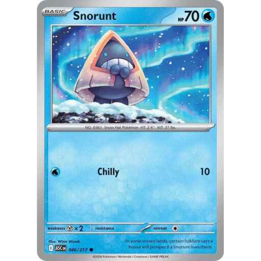 ME: Ascended Heroes - 046/217 - Snorunt