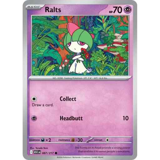 ME: Ascended Heroes - 087/217 - Ralts