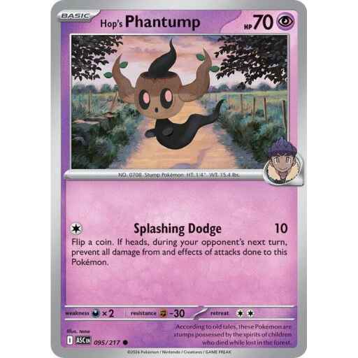 ME: Ascended Heroes - 095/217 - Hop's Phantump