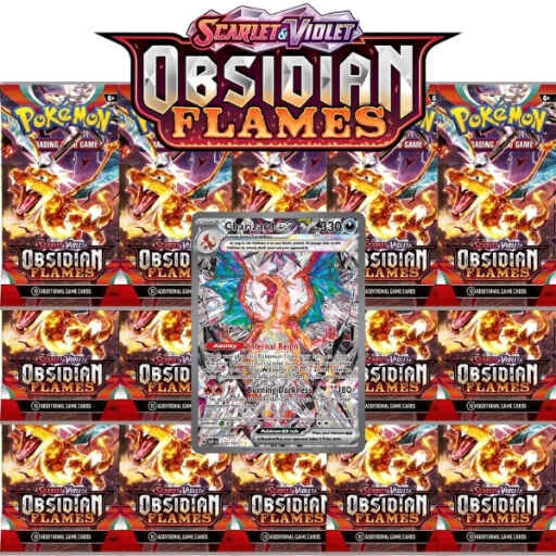 [Rip & Ship Exclusive] Obsidian Flames 50 Pack Run [Skip the Line] [Bounty]