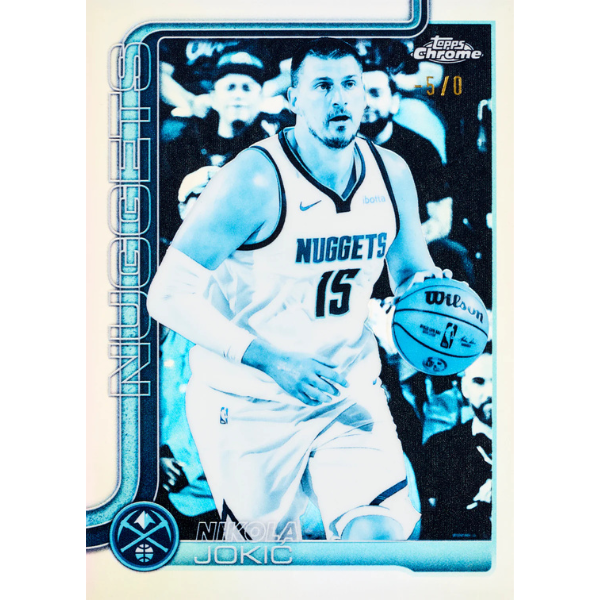 Topps Chrome Basketball Mega Box 2025/26 - Bilde 4