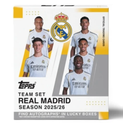 [Rip & Ship Exclusive] Topps Real Madrid Team Set 25/26