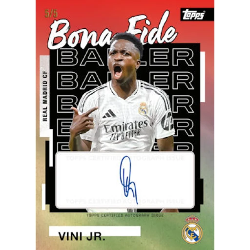 Alternative view of [Rip & Ship Exclusive] Topps Real Madrid Team Set 25/26
